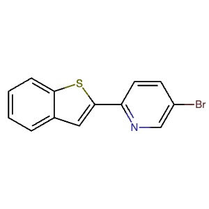 557793-46-1 | 2-(Benzo[b]thiophen-2-yl)-5-bromopyridine - Hoffman Fine Chemicals