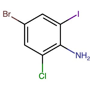 CAS 56141-11-8 | 4-Bromo-2-chloro-6-iodoaniline