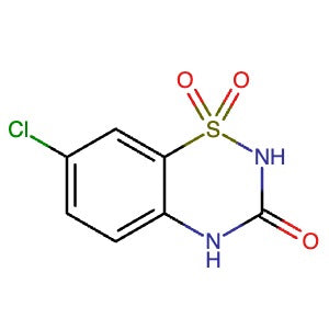 CAS 5800-59-9 | 7-Chloro-2H-1,2,4-benzothiadiazin-3(4H)-one 1,1-dioxide | MFCD16316855