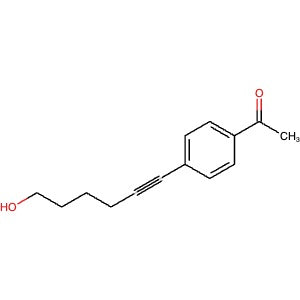 CAS 582312-73-0 | 1-(4-(6-hydroxyhex-1-yn-1-yl)phenyl)ethan-1-one