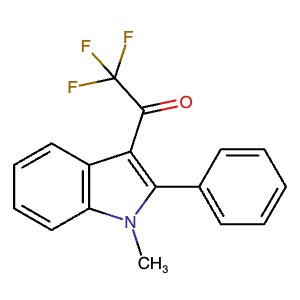 CAS 59050-39-4 | 2,2,2-Trifluoro-1-(1-methyl-2-phenyl-1H-indol-3-yl)ethan-1-one