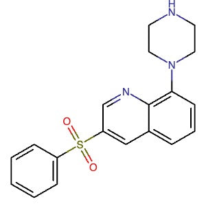 607742-69-8 | 3-(Phenylsulfonyl)-8-(piperazin-1-yl)quinoline - Hoffman Fine Chemicals
