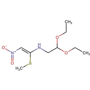 CAS 61201-07-8 | (Z)-N-(2,2-Diethoxyethyl)-1-(methylthio)-2-nitroethen-1-amine