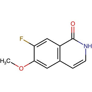 CAS 630422-98-9 | 7-fluoro-6-methoxyisoquinolin-1(2H)-one | MFCD24445753