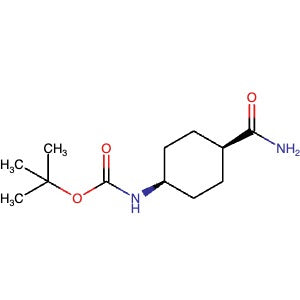 CAS 643067-91-8 | tert-Butyl ((1s,4s)-4-carbamoylcyclohexyl)carbamate | MFCD22573960