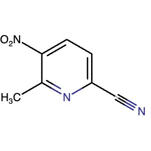 65169-58-6 | 6-Methyl-5-nitropicolinonitrile - Hoffman Fine Chemicals