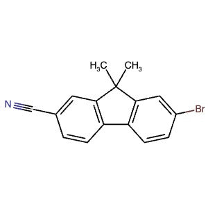 656238-36-7 | 2-Bromo-7-cyano-9,9-dimethyl-9H-fluorene - Hoffman Fine Chemicals