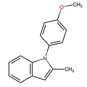 666201-15-6 | 1-(4-Methoxyphenyl)-2-methyl-1H-indole - Hoffman Fine Chemicals