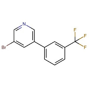 675589-94-3 | 3-Bromo-5-(3-(trifluoromethyl)phenyl)pyridine - Hoffman Fine Chemicals