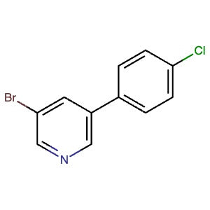 675590-22-4 | 3-Bromo-5-(4-chlorophenyl)pyridine - Hoffman Fine Chemicals