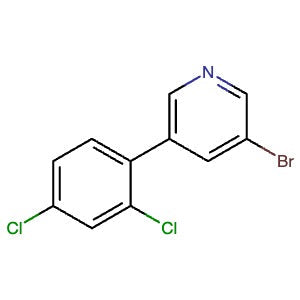 675590-24-6 | 3-Bromo-5-(2,4-dichlorophenyl)pyridine - Hoffman Fine Chemicals