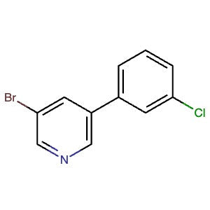 675590-26-8 | 3-Bromo-5-(3-chlorophenyl)pyridine - Hoffman Fine Chemicals