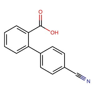 CAS 67856-50-2 | 4'-Carbonitril-[1,1'-biphenyl]-2-carboxylic acid