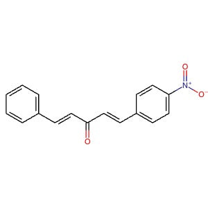 68386-88-9 | (1E,4E)-1-(4-Nitrophenyl)-5-phenylpenta-1,4-dien-3-one - Hoffman Fine Chemicals