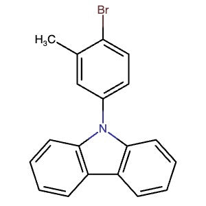 699119-23-8 | 9-(4-Bromo-3-methylphenyl)-9H-carbazole - Hoffman Fine Chemicals