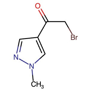 706819-66-1 | 2-Bromo-1-(1-methyl-1H-pyrazol-4-yl)ethan-1-one - Hoffman Fine Chemicals