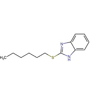 70825-03-5 | 2-(Hexylthio)-1H-benzo[d]imidazole - Hoffman Fine Chemicals