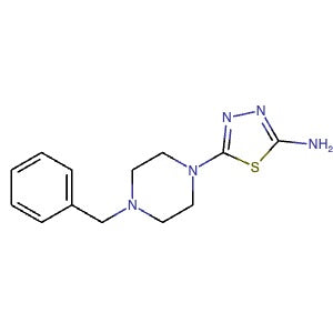 71156-47-3 | 5-(4-Benzylpiperazin-1-yl)-1,3,4-thiadiazol-2-amineÊ - Hoffman Fine Chemicals