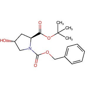 72289-52-2 | 1-Benzyl 2-(tert-butyl) (2S,4R)-4-hydroxypyrrolidine-1,2-dicarboxylate - Hoffman Fine Chemicals