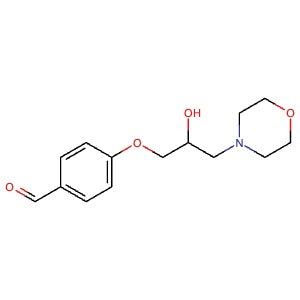 74727-56-3 | 4-(2-Hydroxy-3-morpholin-4-ylpropoxy)-benzaldehyde - Hoffman Fine Chemicals