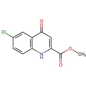 CAS 7545-52-0 | Methyl 6-chloro-4-oxo-1,4-dihydroquinoline-2-carboxylate | MFCD07801026