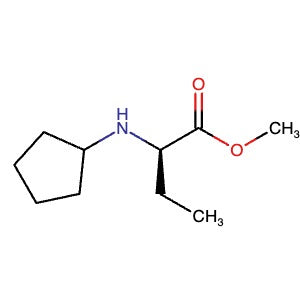 CAS 755039-52-2 | (R)-Methyl 2-(cyclopentylamino)butanoate | MFCD11977213