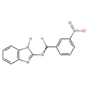 76061-09-1 | N-(1H-Benzo[d]imidazol-2-yl)-1-(3-nitrophenyl)methanimine - Hoffman Fine Chemicals