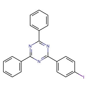 777883-39-3 | 2-(4-Iodophenyl)-4,6-diphenyl-1,3,5-triazine - Hoffman Fine Chemicals