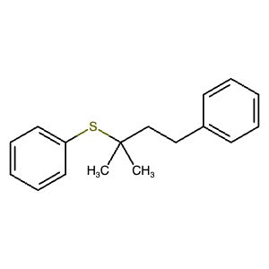 CAS 79399-21-6 | 2-Methyl-2-(phenylthio)-4-phenylbutane