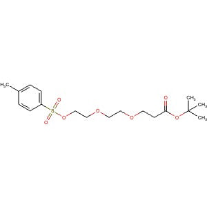 CAS 850090-13-0 | tert-Butyl 3-(2-(2-(tosyloxy)ethoxy)ethoxy)propanoate | MFCD27635184