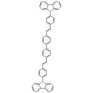 850594-34-2 | 4,4'-Bis(4-(9H-carbazol-9-yl)styryl)-1,1'-biphenyl - Hoffman Fine Chemicals