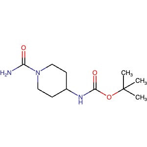 856563-20-7 | tert-Butyl (1-carbamoylpiperidin-4-yl)carbamate - Hoffman Fine Chemicals