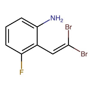 CAS 863870-40-0 | 2-(2-2-Dibromovinyl)-3-fluorophenylamine