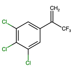 864736-87-8 | 1,2,3-Trichloro-5-(3,3,3-trifluoroprop-1-en-2-yl)benzene - Hoffman Fine Chemicals