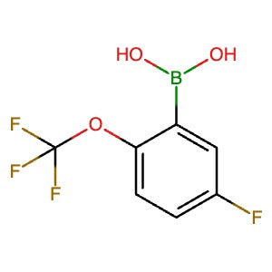 866633-26-3 | (5-Fluoro-2-(trifluoromethoxy)phenyl)boronic acid - Hoffman Fine Chemicals