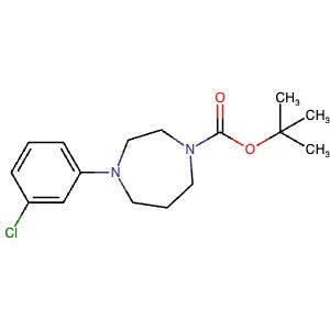 CAS 868064-43-1 | tert-Butyl 4-(3-chlorophenyl)-1,4-diazepane-1-carboxylate