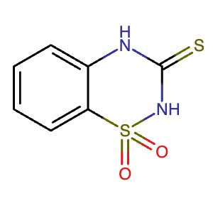 CAS 87343-84-8 | 2H-Benzo[e][1,2,4]thiadiazine-3(4H)-thione 1,1-dioxide