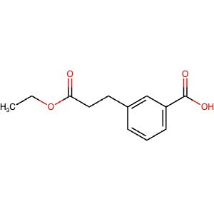 CAS 874204-67-8 | 3-(2-Ethoxycarbonylethyl)benzoic acid | MFCD09031452