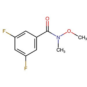 874889-34-6 | 3,5-Difluoro-N-methoxy-N-methylbenzamide - Hoffman Fine Chemicals