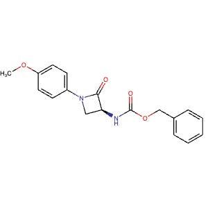 CAS 87568-46-5 | Benzyl-N-[(3S)-1-(4-methoxyphenyl)-2-oxo-azetidin-3-yl]-carbamate