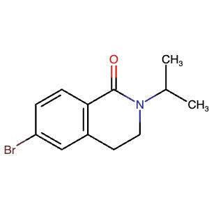 CAS 879887-39-5 | 6-Bromo-2-(prop-2-yl)-3,4-dihydroisoquinolin-1(2H)-one | MFCD27931286