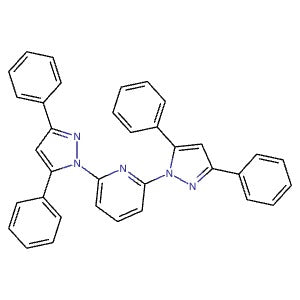 887479-21-2 | 2,6-Bis(3,5-diphenyl-1H-pyrazol-1-yl)pyridine - Hoffman Fine Chemicals