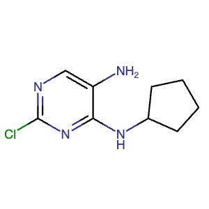 893728-35-3 | 2-Chloro-N4-cyclopentylpyrimidine-4,5-diamine - Hoffman Fine Chemicals