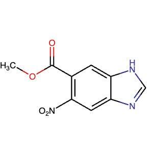 895581-42-7 | Methyl 5-nitro-1H-benzo[d]imidazole-6-carboxylate - Hoffman Fine Chemicals