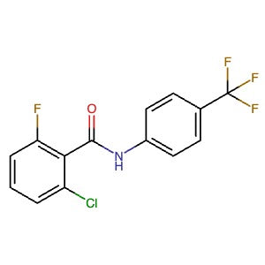 895700-93-3 | 2-Chloro-6-fluoro-N-(4-(trifluoromethyl)phenyl)benzamide - Hoffman Fine Chemicals