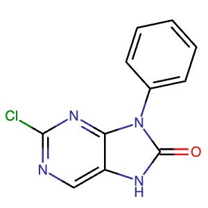 89660-30-0 | 2-Chloro-9-phenyl-7,9-dihydro-8H-purin-8-one - Hoffman Fine Chemicals