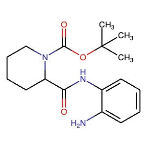 897446-28-5 | 2-(2-Aminophenylcarbamoyl)piperidine-1-carboxylic acid tert-butyl ester - Hoffman Fine Chemicals