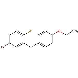 898538-27-7 | 4-Bromo-2-(4-ethoxybenzyl)-1-fluorobenzene - Hoffman Fine Chemicals