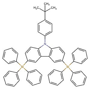 898546-82-2 | 9-(4-(tert-Butyl)phenyl)-3,6-bis(triphenylsilyl)-9H-carbazole - Hoffman Fine Chemicals