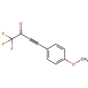 89965-74-2 | 1,1,1-Trifluoro-4-(4-methoxyphenyl)but-3-yn-2-one - Hoffman Fine Chemicals